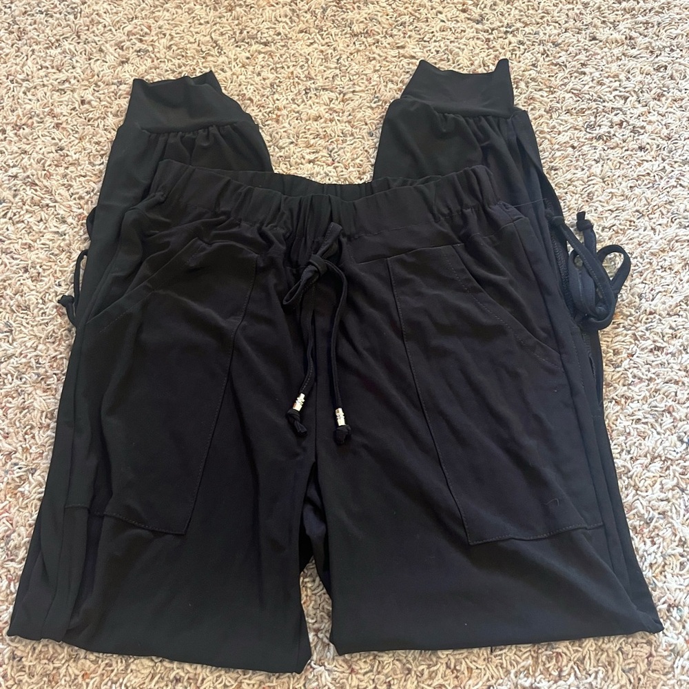 Artex Fashions Black Joggers